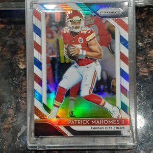 Patrick Mahomes 2018 Panini Prizm card